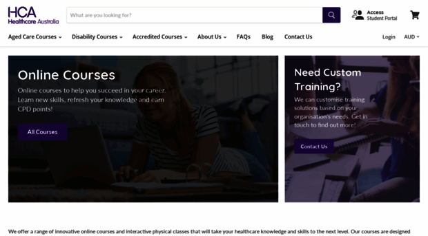 training.healthcareaustralia.com.au