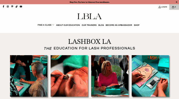 training.lashboxla.com