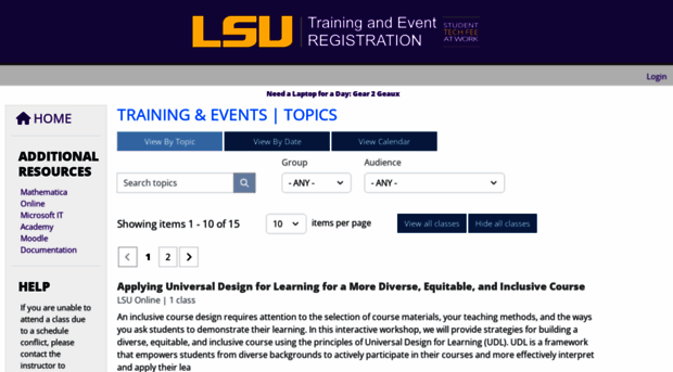 training.lsu.edu