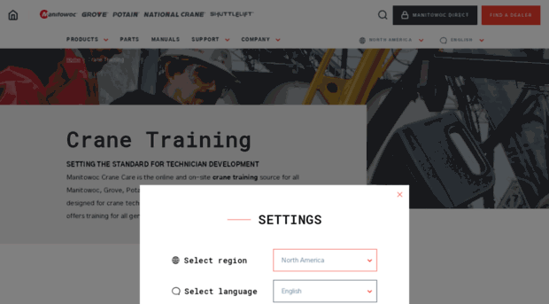 training.manitowoccranes.com