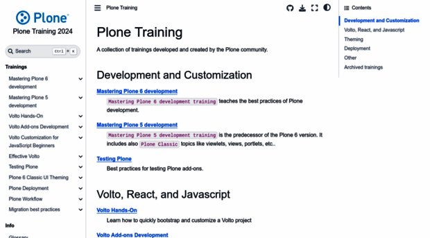 training.plone.org