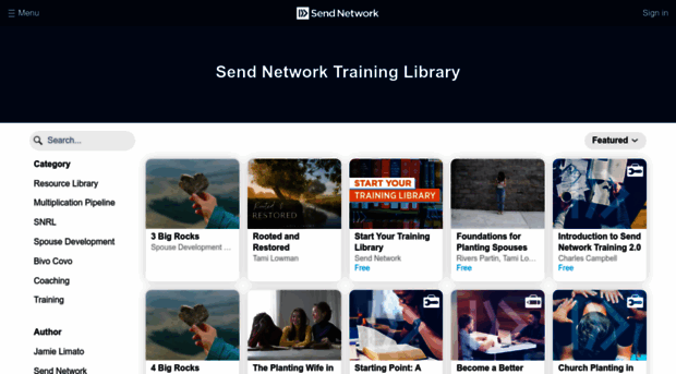 training.sendnetwork.com