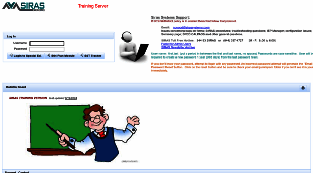 training.sirassystems.org