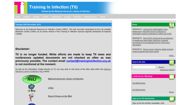 trainingininfection.org.uk