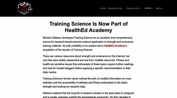 trainingscience.net