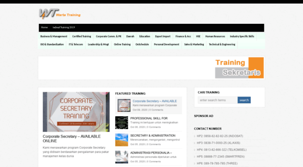 trainingsekretaris.com