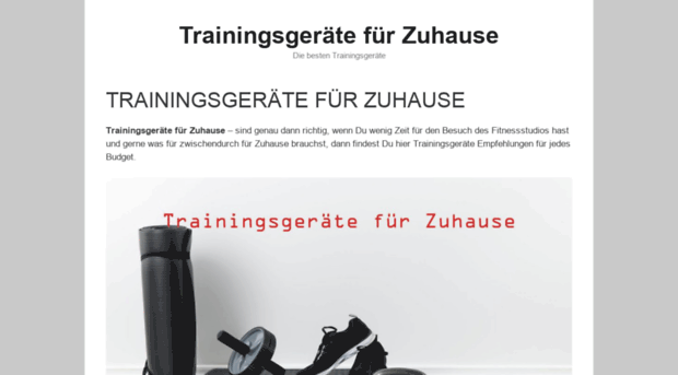 trainingsgeraete-fuer-zuhause.de