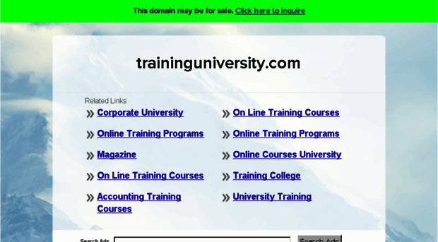 traininguniversity.com