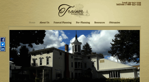 trainorfuneralhome.com