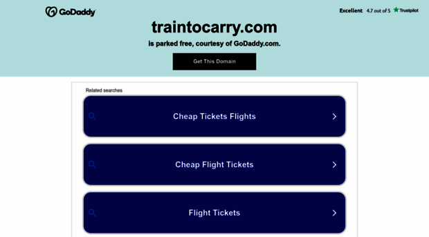 traintocarry.com