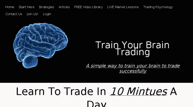 trainyourbraintrading.com