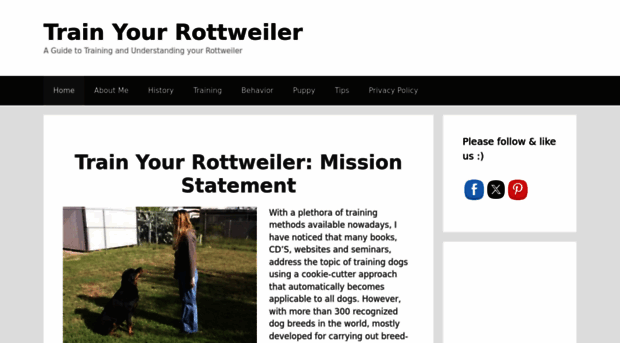 trainyourrottweiler.com