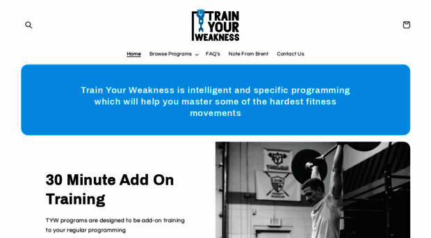 trainyourweakness.com