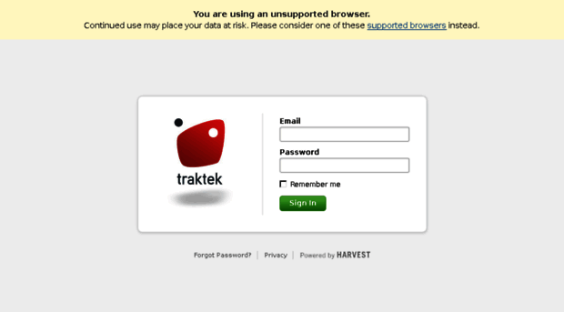 traktek.harvestapp.com