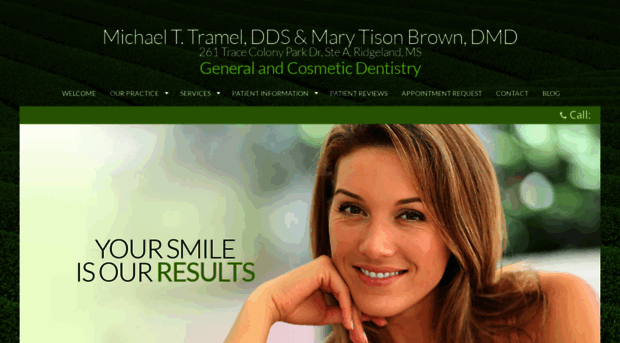 tramelandbrowndentistry.com