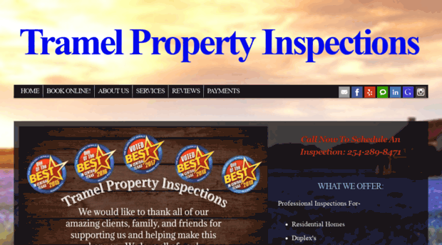 tramelpropertyinspections.com