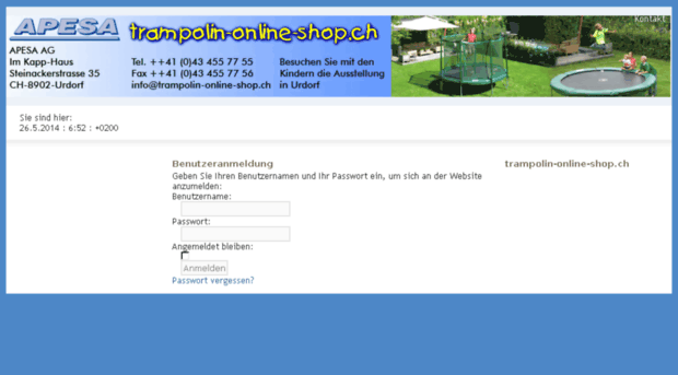 trampolin-online-shop.ch