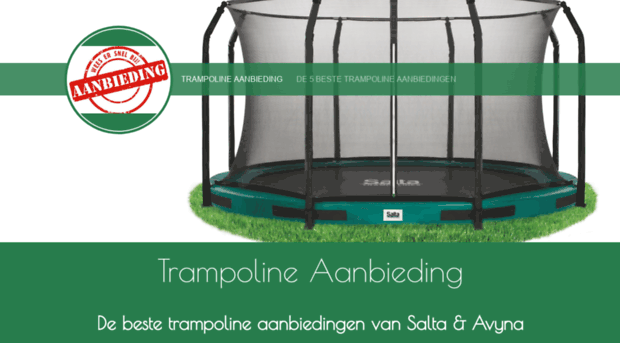 trampoline-aanbieding.nl