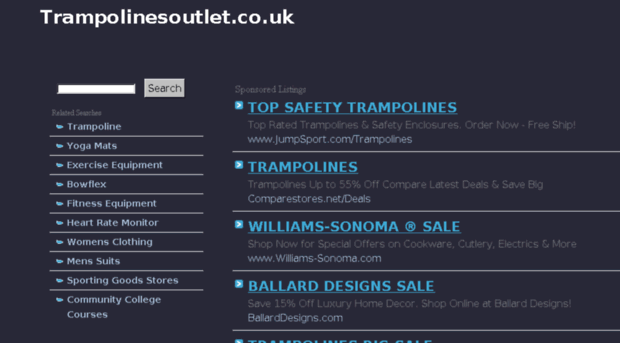 trampolinesoutlet.co.uk