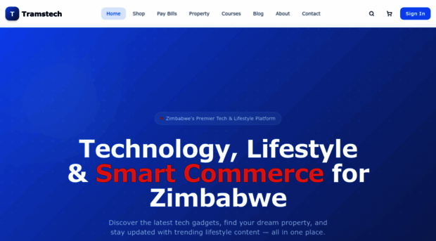 tramstech.co.zw