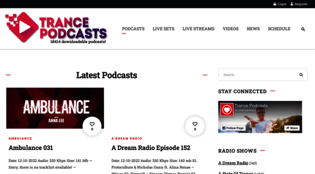 trancepodcasts.co.uk