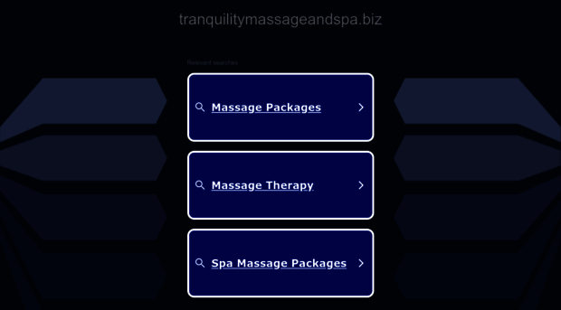 tranquilitymassageandspa.biz