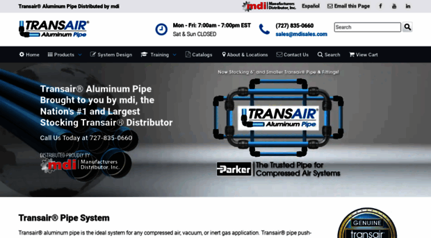 transairaluminumpipe.com