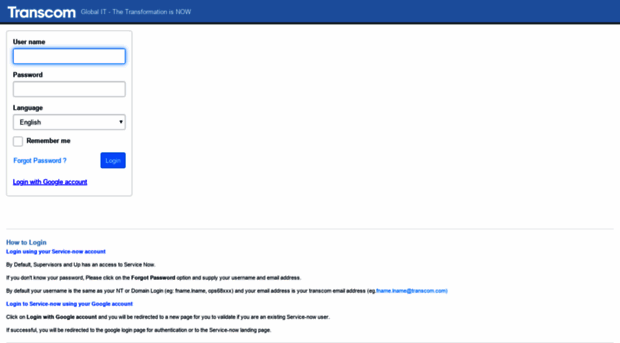 transcom.service-now.com