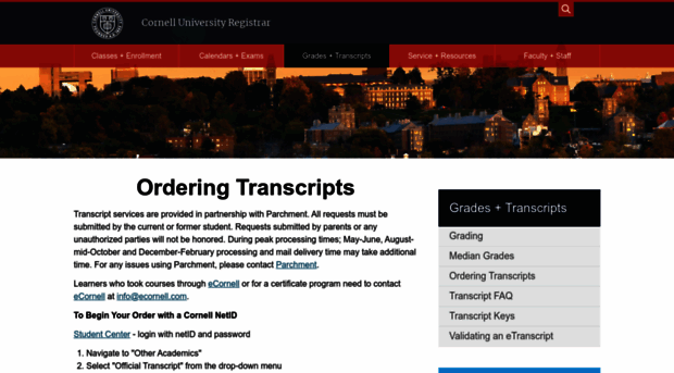 transcript.cornell.edu