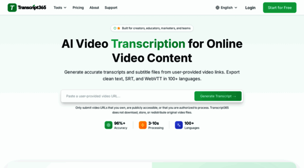 transcript365.com