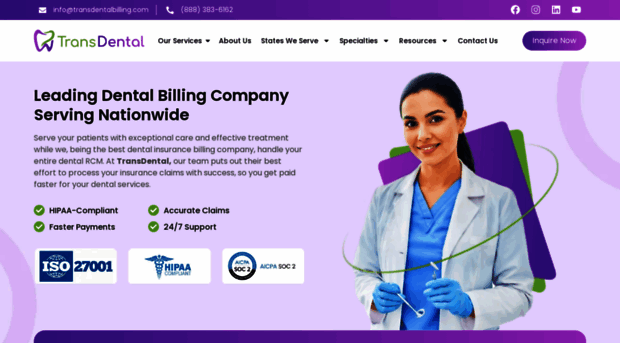 transdentalbilling.com