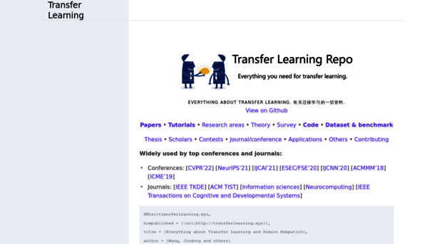 transferlearning.xyz