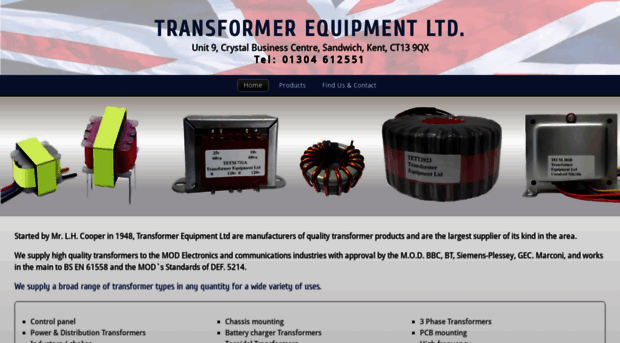 transformerequipment.co.uk