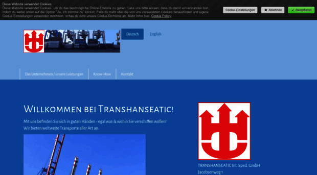 transhanseatic-spedition.de