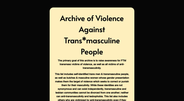 transmascviolencearchive.carrd.co