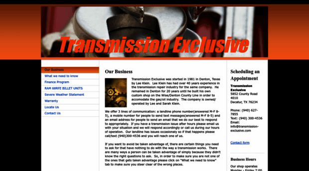 transmission-exclusive.com