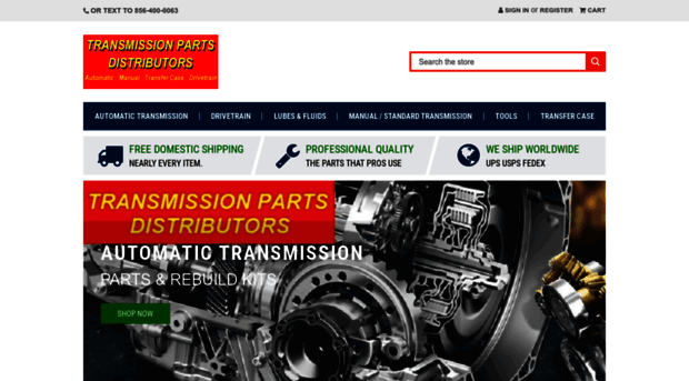 transmissionpartsdistributors.com