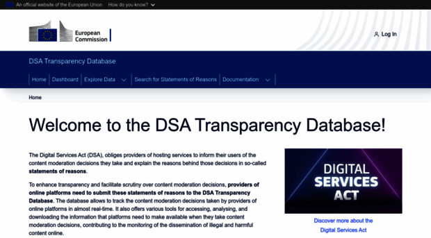 transparency.dsa.ec.europa.eu