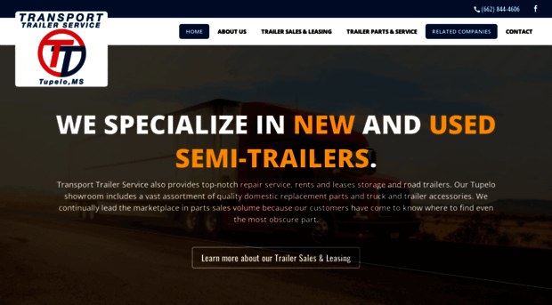 transporttrailertupelo.com