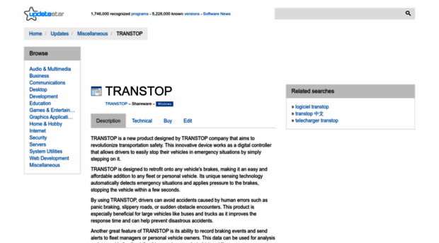 transtop.updatestar.com