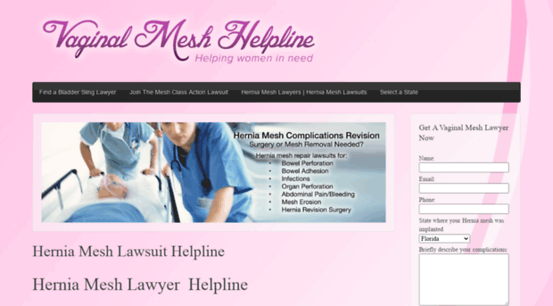 transvaginalmeshhelpline.com