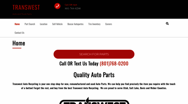 transwestautoandtruckparts.com