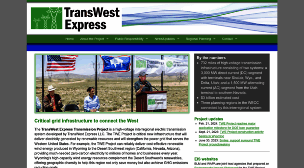 transwestexpress.net