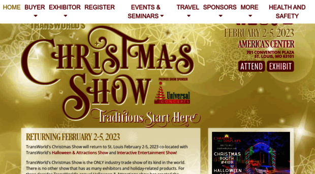 transworldchristmasshow.com