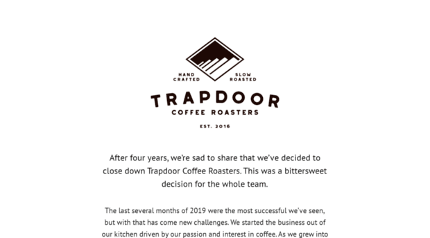 trapdoorcoffee.com