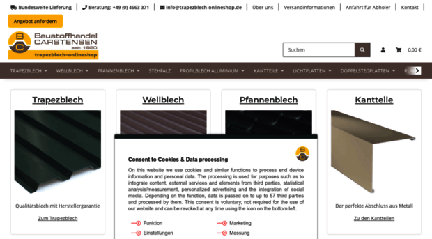 trapezblech-onlineshop.de