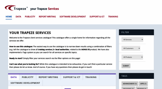 trapeze-services.co.uk