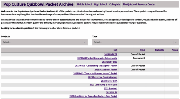 trash.quizbowlpackets.com