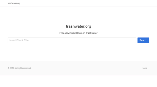 trashwater.org