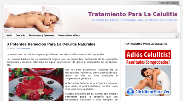 tratamientoparalacelulitis.org